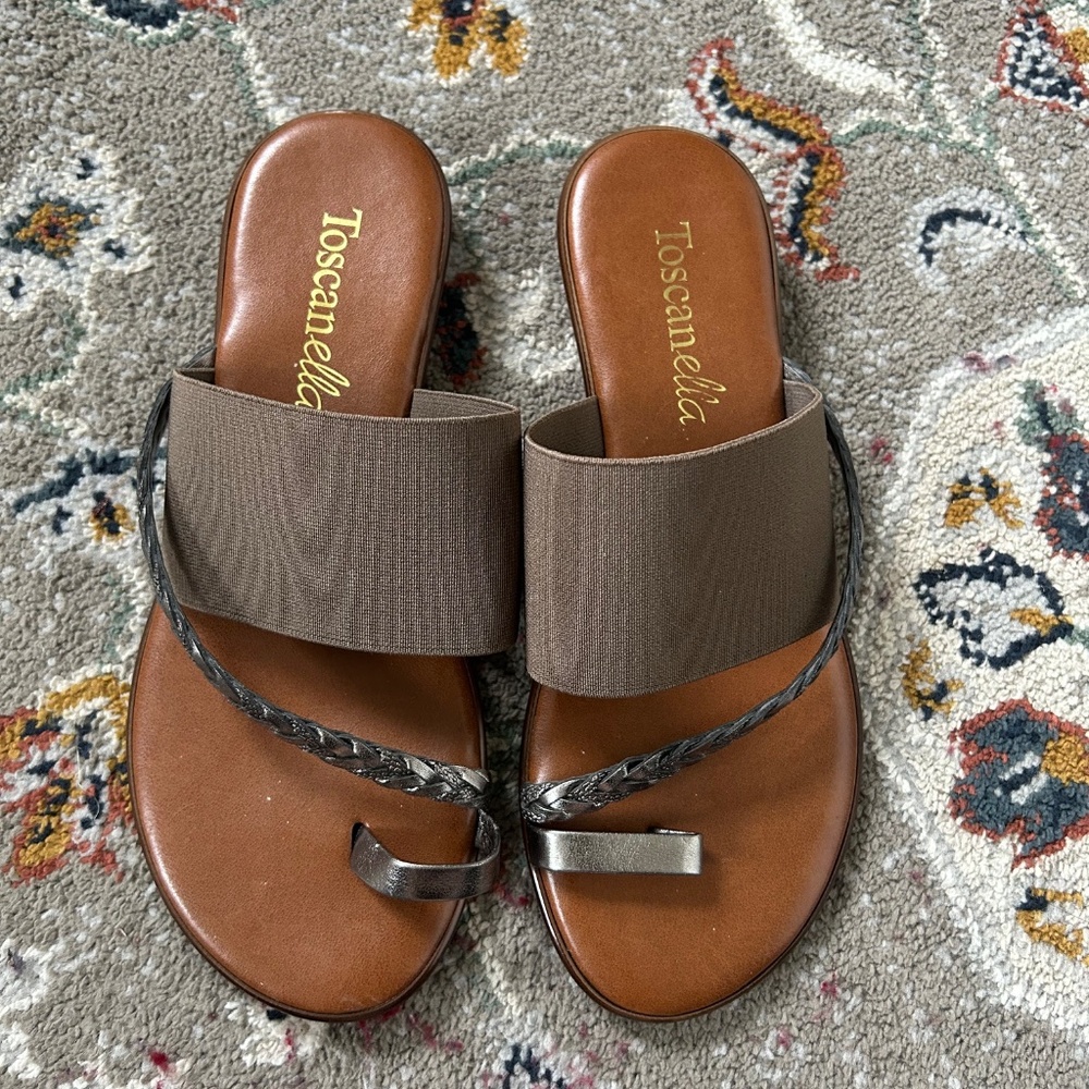 Toscanella Italian Sandals (W8) - Picture 4 of 8